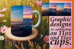 Nature Scenes Mug Wrap Sublimation 11oz/15oz Product Image 1