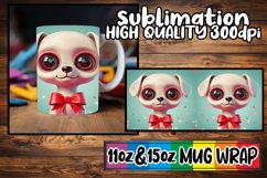 3D Christmas Characters Mug Wrap 11oz 15oz Product Image 1