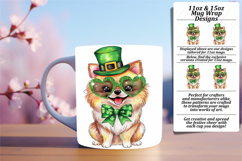 Nature 15oz Mug Wrap Png Design , St Patrick Product Image 1