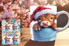 Enchanting 15oz Mug Wrap Png Template , Christmas Product Image 1