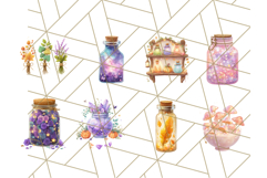 Hocus Pocus Potion Lab Clipart PNG Halloween Clip Art Product Image 4