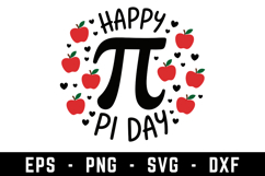 Pi Svg Design|Pi Mathematics SVG Cut files | Cricut Product Image 1