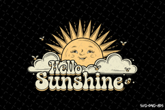 Hello Sunshine SVG | Quotes| SVG Cut Files Product Image 1