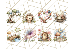 Dreamy Nature Clipart PNG, Whimsical Forest Elements Product Image 4