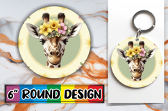 Luminous Round Designs for Kids, Giraffe Product Image 1