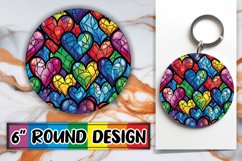 Heart Patterns for Your Sublimation Product Image 1