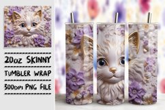 A Kaleidoscope of Cat Delights: Glossy Tumbler Magic Product Image 1