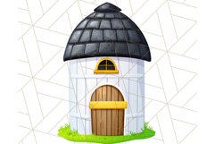 Kids Farm Clipart, Cute Farmer and Farm Animal PNG Product Image 2
