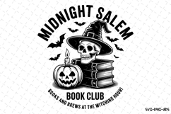 Midnight Salem Svg | Halloween Svg | Svg Cut Files Product Image 1