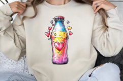 Retro Valentine Clipart PNG Product Image 1