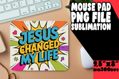 Radiant Desk Mat Sublimation, Religious Product Image 1