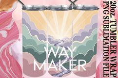 Joyful Escape 20oz tumbler wrap, Christian Product Image 1