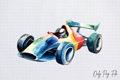 Racing Nursery Clipart PNG Product Image 1