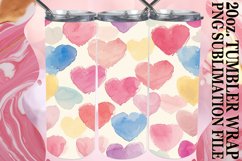 Tumbler Wrap - Love Theme Heart Pattern Product Image 1