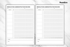 Medication Administration Record Printable 1 Product Image 3