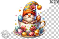 Easter Gnome Sublimation - Clipart PNG Design Product Image 1