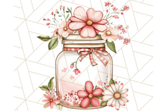 Cottagecore Kitchen Clipart, Vintage Country Floral Kitchen Product Image 4