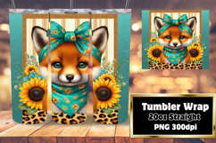 FLAWLESS 20oz Tumbler Graphic , Cute Animals Product Image 1