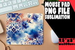 Cozy Desk Pad Design for Gifts, Watercolor Patter Product Image 1