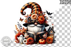 Halloween Gnome Sublimation - Clipart PNG Design Product Image 1