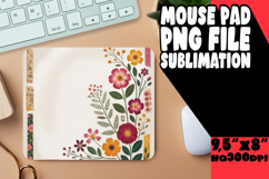 cheerful Desk pad PNG magic, Flowers Product Image 1