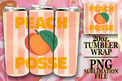 SERENE MOMENTS 20oz TUMBLER WRAP, Retro Food Product Image 1