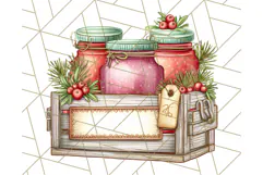 Scandinavian Christmas Gnomes Clipart PNG, Cute Gnome Png Product Image 4