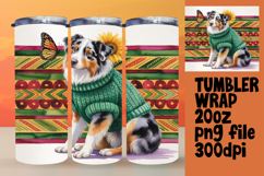 Chic 20oz Tumbler Design for Gifts , Cute Dog Product Image 1