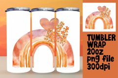 Stunning Rainbow 20oz Tumbler Wrap Product Image 1