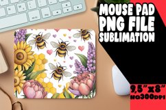 Timeless Mouse Pad Designs Sublimation, Bee Product Image 1