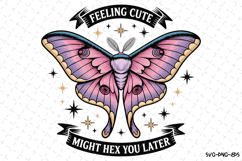 Feeling Cute Svg | Halloween Svg | Svg Cut Files Product Image 1