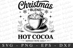 Christmas Hot Cocoa Svg | Christmas svg Product Image 1