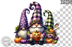 Halloween Kitchen Gnome Sublimation - Clipart PNG Design Product Image 1