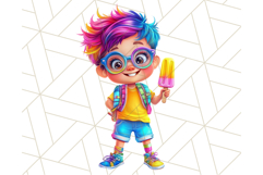 Bright Summer PNG Clipart, Printable Beach Graphics Product Image 4
