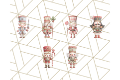 Nutcracker Clipart, Festive Holiday Toy Soldier PNG Art Product Image 8