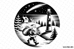 Christmas Santa Svg | Christmas Svg | Svg Cut Files Product Image 1
