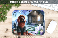 Watercolor Dog Mouse Pad Sublimation - Animal PNG Product Image 1