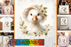 Cheerful TOTE BAG Art Ideas, Goose Product Image 1