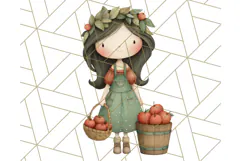 Whimsy Woods Harvest Festival Clipart PNG Files Product Image 4