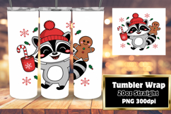 BOLD 20oz Tumbler Wrap for Customization , Christmas Product Image 1