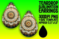 Trendy Teardrop Design for DIY , Mandala Product Image 1