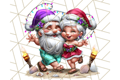 Summer Christmas Clipart PNG, Tropical Holiday Art Clip Art Product Image 4