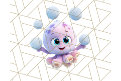 3D Under the Sea Christmas Clipart, Ocean Christmas PNG Product Image 4