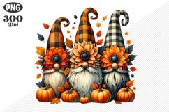 Halloween Gnomes Sublimation - Clipart PNG Design Product Image 1