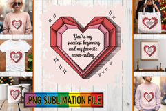 Timeless TSHIRT Ideas PNG, Heart Quote Product Image 1