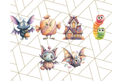 Whimsical Halloween Candy PNG Clipart Product Image 8