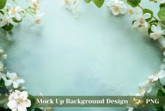 Floral Background, Nature Background, Mockup Background Product Image 1