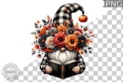 Halloween Gnome Sublimation - Clipart PNG Design Product Image 1
