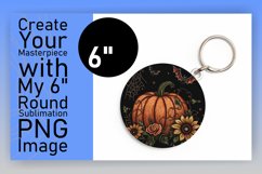 Elegant Round Design for Sublimation , Halloween Product Image 1