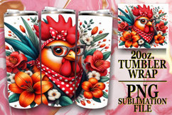 Joyful nights 20oz tumbler wrap, Cute Animals Product Image 1